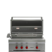 Уличный газовый гриль ICBOG-36 Нержавеющая сталь